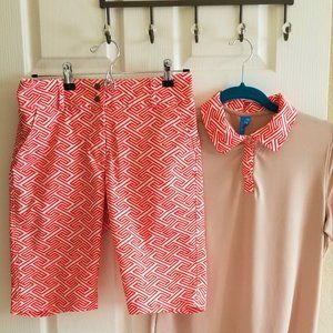 GG BLUE GOLF OUTFIT SIZE 4